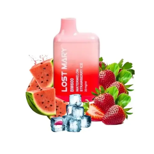 [LMY11762] LOST MARY BM600 20mg Watermelon Strawberry Ice
